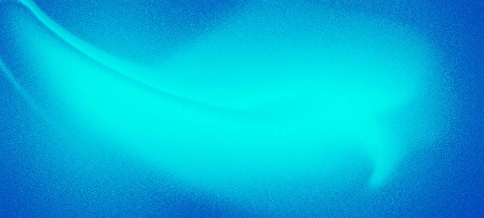 Abstract blue liquid surface with flowing glow gradient Stock Illustration