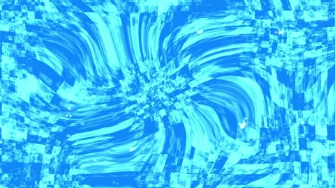 Abstract blue liquid wave patterns with black horizontal divider for graphi.. Video stock 342418484
