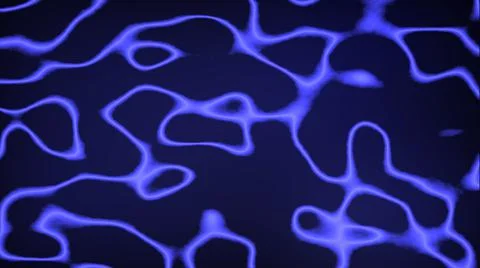 Abstract blue liquid waves background. 3D rendering of wavy surface Stock Illustration