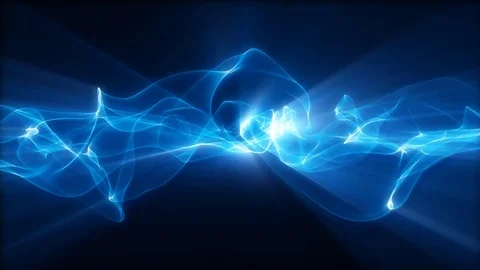 Abstract Blue loop Stockbeeldmateriaal 81142429