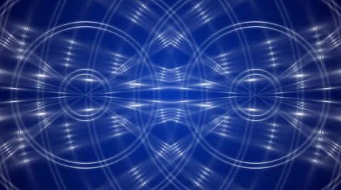 Abstract blue loop motion background with cross lines Video stock 50367448