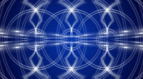 Abstract blue loop motion background with cross lines Video stock 50367463