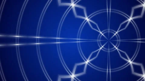 Abstract blue loop motion background with cross lines Video stock 50367552