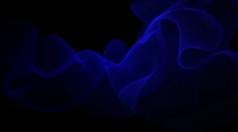 Abstract blue loop wave background Stock Footage 24734594