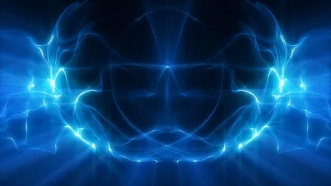 Abstract Blue Loopable Stockbeeldmateriaal 81187746