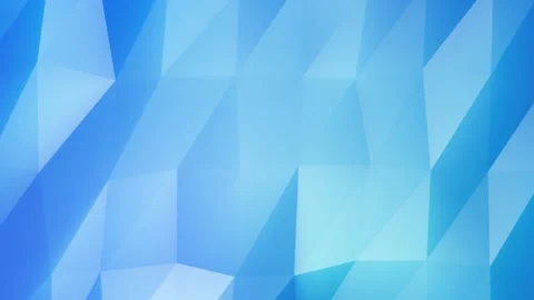 Abstract blue low poly background with geometric facets Stock Footage 341947148