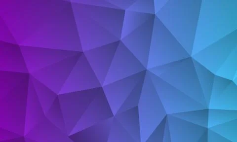 Abstract blue low poly background Stock Illustration