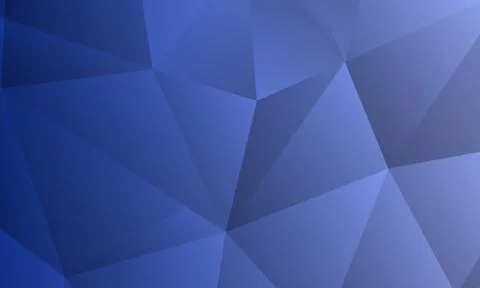 Abstract blue low poly background Stock Illustration