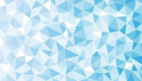 Abstract blue low poly background. Geometric polygonal triangle shapes Stock Illustration
