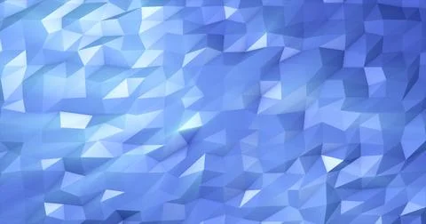 Abstract blue low poly triangular mesh background イラスト素材