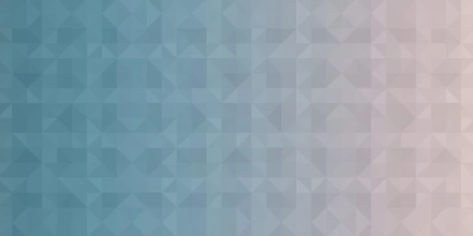 Abstract blue low-polygons generative background, illustration. Illustrazione stock