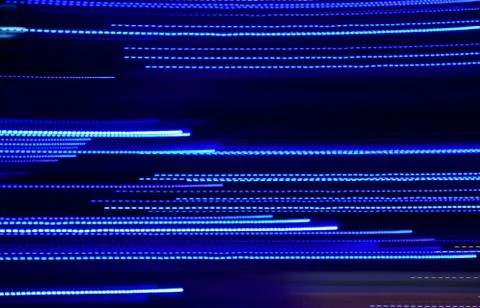Abstract blue luminous lines background Stock Photos