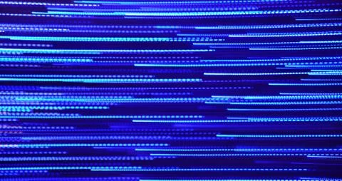Abstract blue luminous lines background Stock Photos