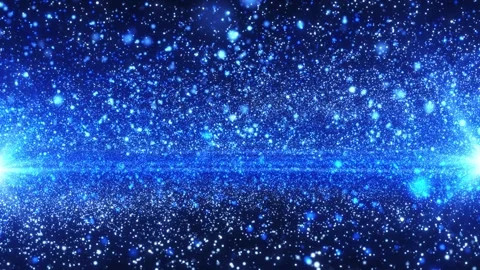 Abstract blue magic particle background Stock Footage 311999488