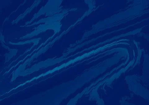 Abstract Blue Marble Texture Background Stock Illustration