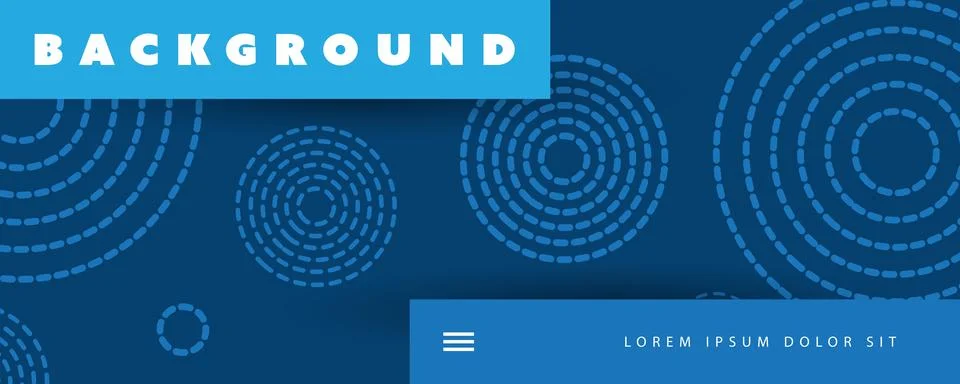 Abstract Blue Minimal Geometric Pattern Background, Multi Purpose Template,.. Stock Illustration