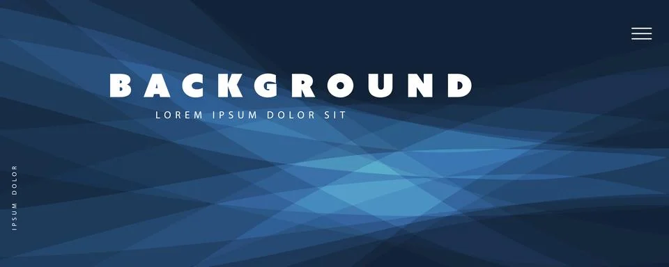 Abstract Blue Minimal Geometric Pattern Background, Multi Purpose Template,.. Stock Illustration