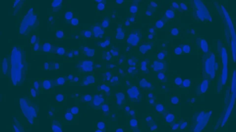 Abstract blue molecular structure animation showing cellular division or sc.. Stock Footage 336169175
