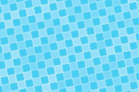 Abstract blue mosaic pattern with geometric shapes Stock Illustration