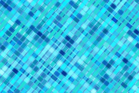 Abstract blue mosaic pattern with pixelated design Illustrazione stock
