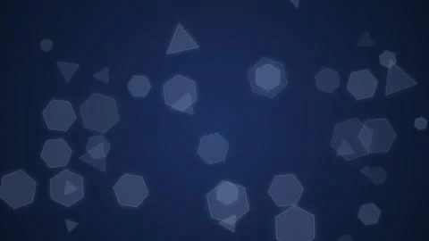 Abstract blue motion background with glowing shapes 스톡 동영상 345344243