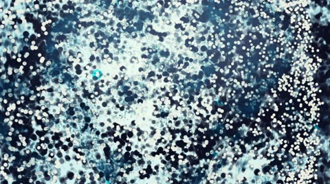 Abstract blue motion particles video 動画素材 61480210