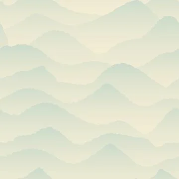Abstract Blue, Mountain Pattern. Vector Illustration 库存插图