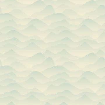 Abstract Blue, Mountain Pattern. Vector Illustration Stock Illustration