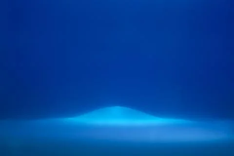 Abstract blue mountain Stock Photos