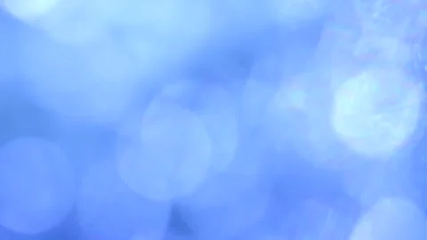 Abstract blue moving bokeh effect background. Stock Footage 268846009
