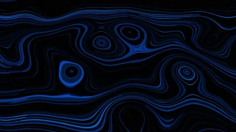 Abstract blue moving line background Stock Footage 154536139