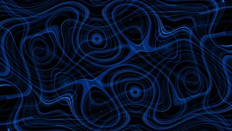 Abstract blue moving line background Stock Footage 154536167