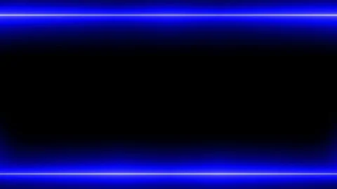 Abstract Blue Neon Frame Stock Footage 284398927