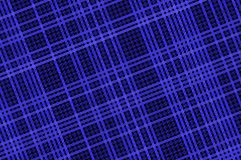 Abstract blue neon grid pattern for technology backgrounds Stock Illustration