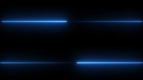 Abstract blue neon light lines animation. Stockbeeldmateriaal 331898890