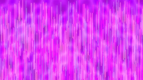 Abstract Blue Neon Light Streaks Flowing Downwards - Digital Background Stock Footage 331344335