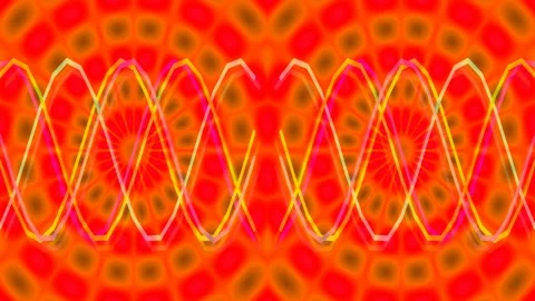 Abstract blue neon wave pattern animation visualizing sound frequency equal.. Video stock 336881912