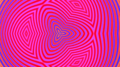 Abstract blue neon wave pattern loop for technology background Stock Footage 337711130