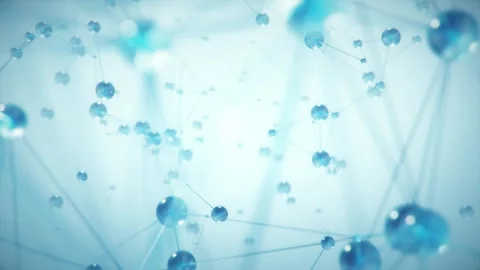 Abstract blue network background Stock Footage 286249081