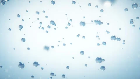 Abstract blue network background zoom out Stock Footage 286249079