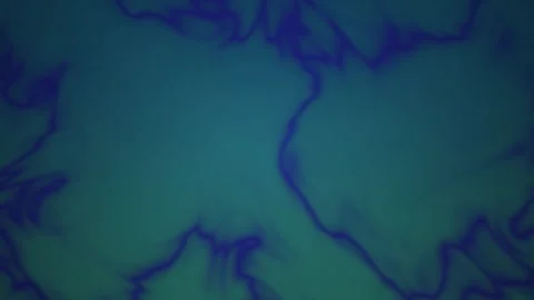 Abstract blue neural network lines branching across a teal gradient backgroun Stock Footage 346318838