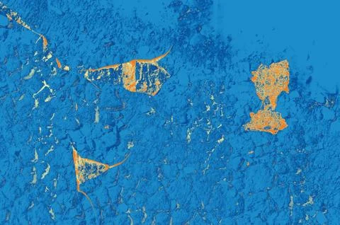 Abstract blue, orange and light-green colors background for design 스톡 일러스트