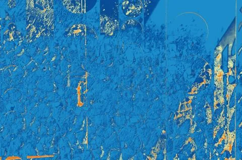 Abstract blue, orange and light-green colors background for design Stock Illustration