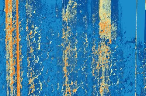 Abstract blue, orange and light-green colors background for design Stock Illustration
