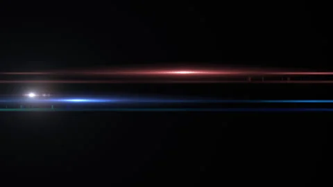Abstract blue orange optical shine light lens flares motion animation Stock-Footage 268993213