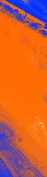 Abstract Blue Orange paint Background. Vector illustration design Stock Illustration