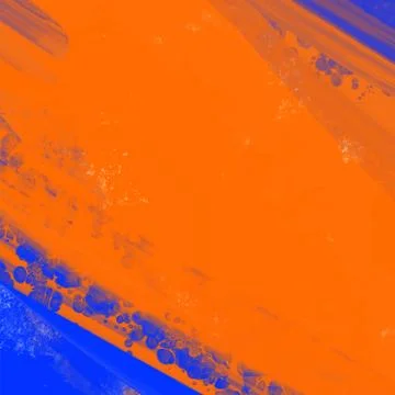 Abstract Blue Orange paint Background. Vector illustration design Stock Illustration