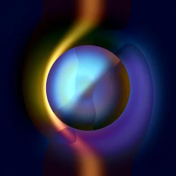 Abstract Blue Orb Stock Photos