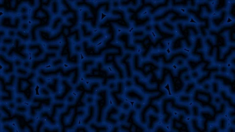 Abstract Blue Organic Texture with Black Band Motion Background Seamless Loop Stock Footage 340943527