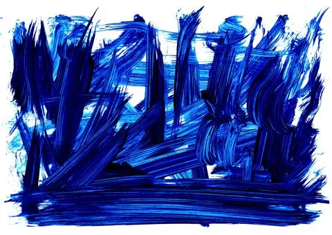 Abstract blue paint background Illustrazione stock